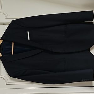 Zara Man Dark Navy Blazer Size 40